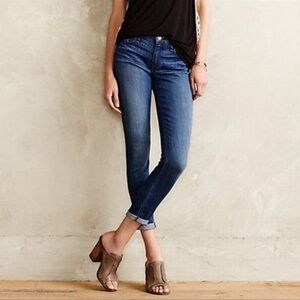 McGuire skinny rolled hem jeans